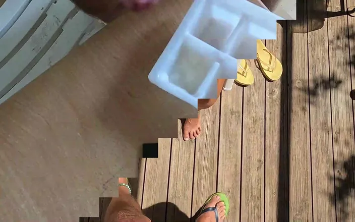 bekycarril: We're Drinking Blend Made of Fresh Pee and Frozen Cum...