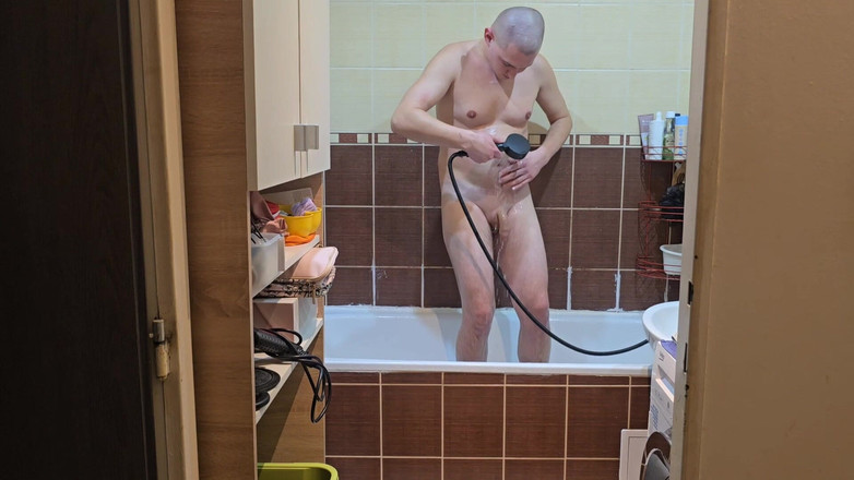 Fap_man93: Trasformazione Completa - Taglio Dei Capelli, Rasatura a Tutto Corpo E...