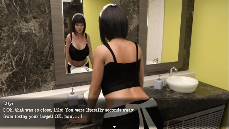 Dirty GamesXxX: Vadideki Lily: götünde göt tıkacı olan hizmetçi