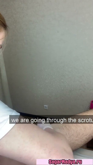 SugarNadya: Very deep depilation of the penis to the client