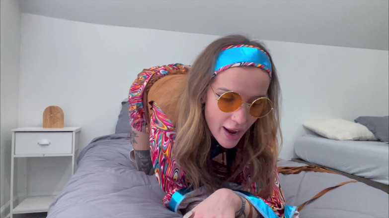 Kink in Time: Sutton's Groovy '60s Self-bondage Fantasy 4K POV Restraint Bliss Awaits!