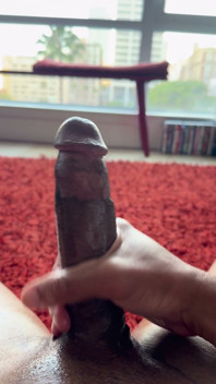 Jerking and Milking My Thick Throbbing BBC