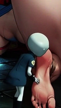 Om du någonsin trodde att supergirl behövde större bröst, mannen har jag en film för dig ...