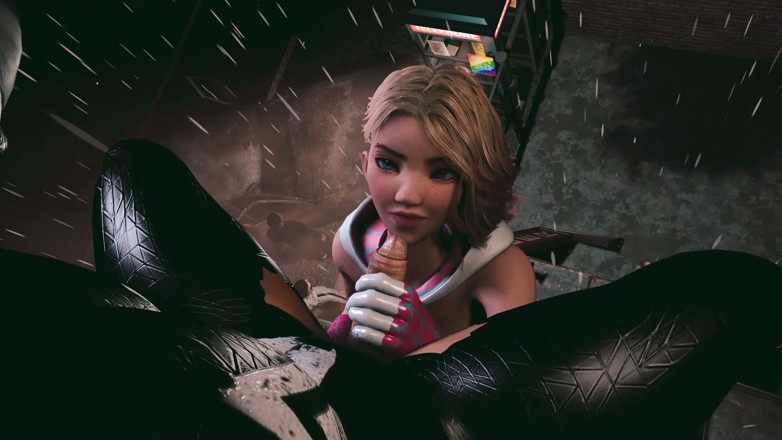 Wraith ward: Spider Gwen Fucking Venom