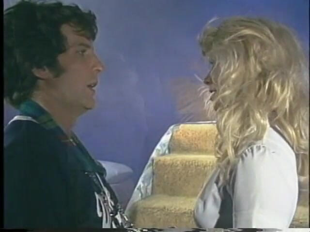 Old Good Porn: Blonde angel does a strip tease then eats cock on...