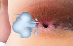 Extremo closeup peidando vídeo com muito bonita jovem (18 Y.o.) Garota