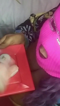 Horny Married MILF Sucked Our Two Cocks and Asked for Our Cum on Her Food 1