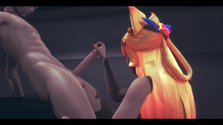 HentaiTubes: Lol Hentai - Ahri Star Guardian Ręczna robota - japońska azjatycka manga...