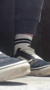 My Feets in Vans