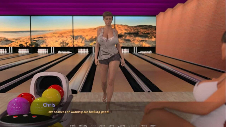 Dirty GamesXxX: THE VISIT: Big tits and bowling ep.30
