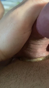 Admiring a Big Thick Cut Cock