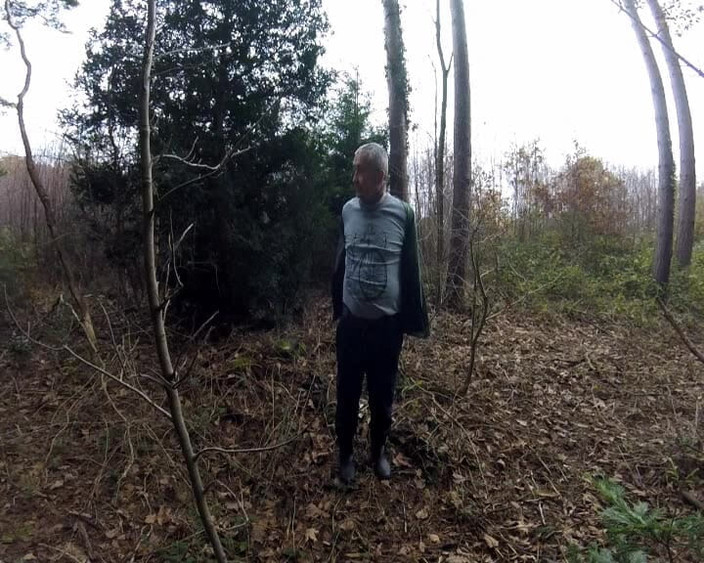 Andy62: Out for a Naked Walk in the Woods