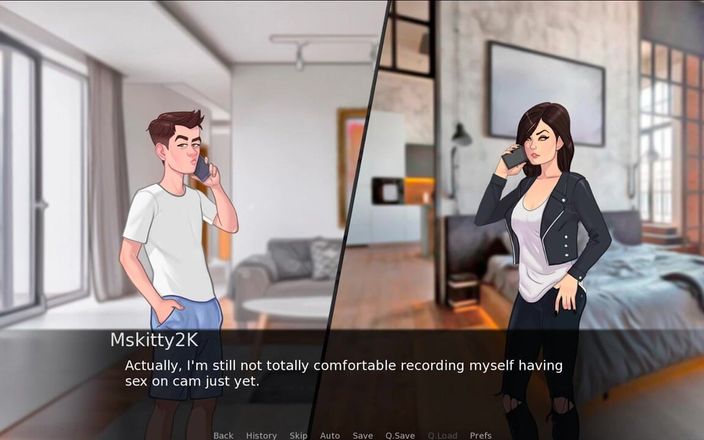Miss Kitty 2K: Lust legacy - ep 43 - solo ragazze che si coccolano l'un l'altro...