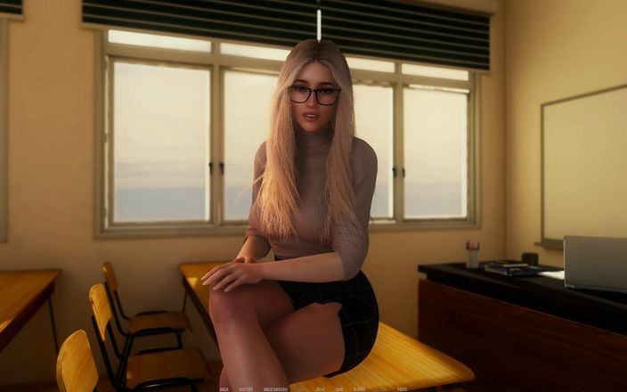 Naughty gameplays: Desirium 02 - 观看饥渴女友玩弄他厚厚的大鸡巴，荡妇玩弄大鸡巴