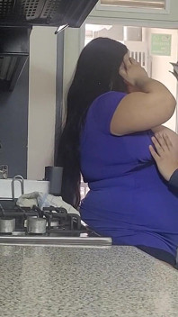 BBW Stepmother Enjoys Different Cocks in Slow Motion