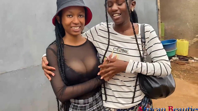 African Beauties: Máy rung đồng tính nữ làm tình sau buổi hẹn hò ở...