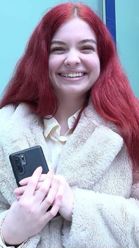 GERMAN SCOUT - Redhead small teen Miss Olivia at casting fuck