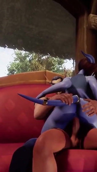 Elf și Draenei Pornstar Sex Photohoot | Parodie porno Warcraft