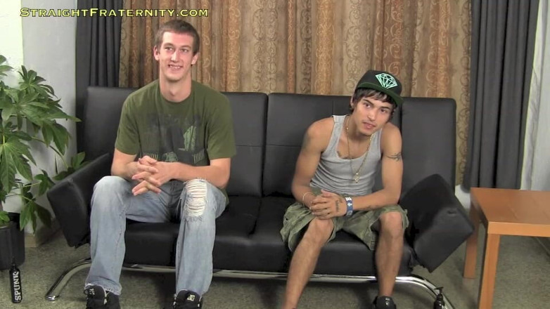 Straight Fraternity: Straight Buddies Tj and Milo
