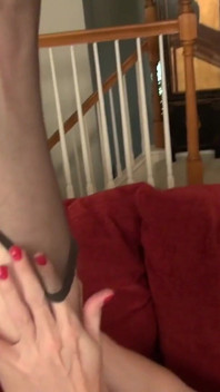 Naughty Redhead MILF Trixie M. Loves to Show You Hairy Ginger Pussy & Armpits