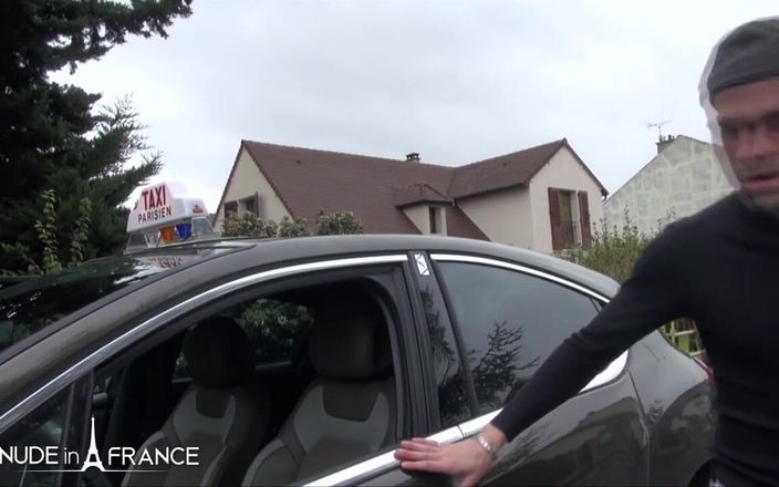 Nude in France: 마른 밀프를 따먹는 택시 운전사