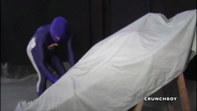 Crunch Boy: フェチのクロッチスーパーヒーローとのセックス