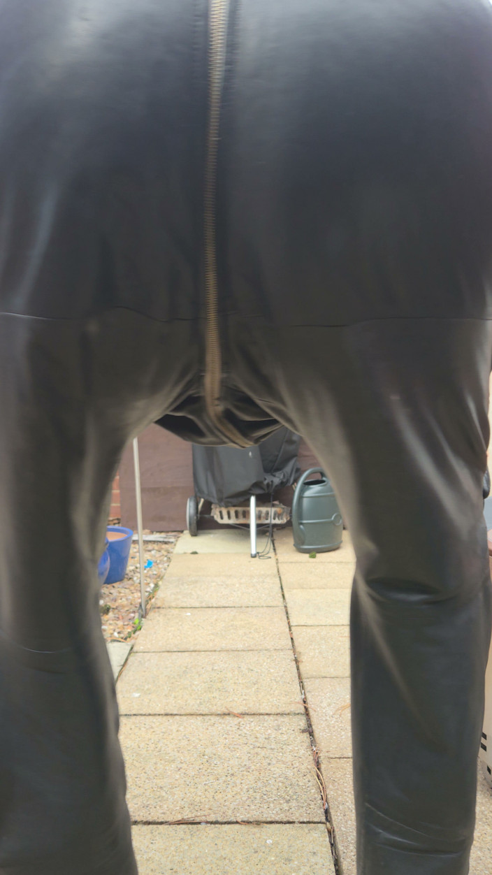 Leatherman63: Leren jumpsuit