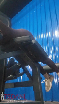 A Short Video at the Gym, Just Chilling, Doing My Workout.