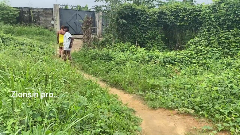 Zion: Naughty African Teen Showcasing Their Asses in Broad Daylight