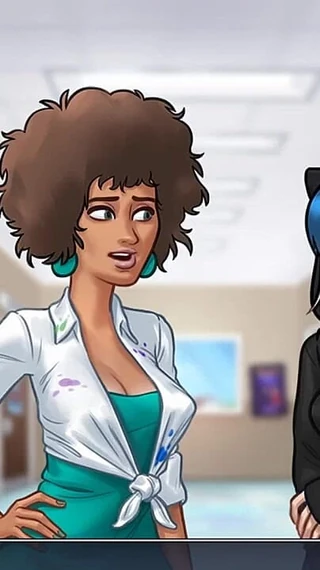 Miss Kitty 2K: Summertime Saga Reworked - 13 Underneath the Lab Coat by Misskitty2k