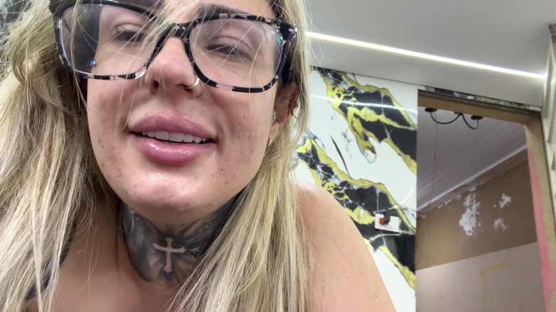 Couple dna: Awek nerd merasai zakar cuckold buat kali pertama di muka,...