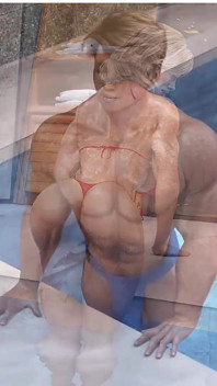 MILF sieht meinen harten schwanz und wichst sorgfältig cockham-superhelden 33
