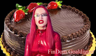FinDom Goaldigger: Kırmızı büyük dudaklar dönüşümü