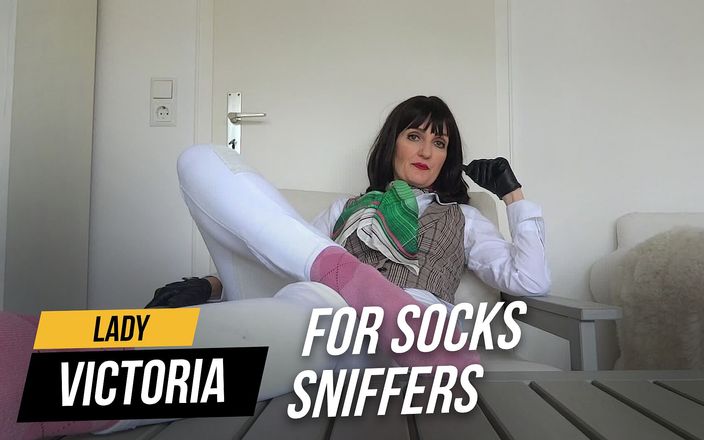 Lady Victoria Valente: POV Only for perverted socks sniffing slaves: 3 days in pink...
