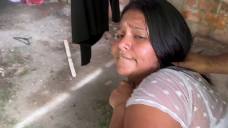 EMY_AND_JONH: Student Is Surprised by Her Teacher in the Patio of...