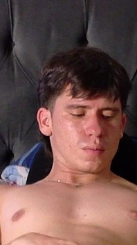 Latin Man Is Naked on His Bed and Shows His Ass