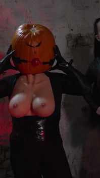 Halloween Spanking
