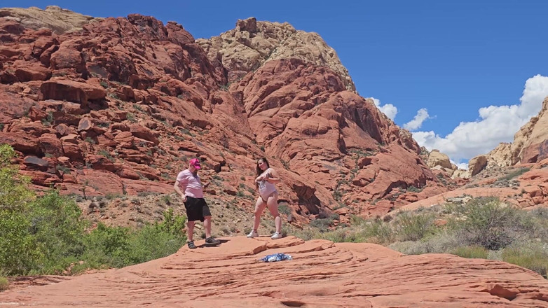 AshleyAce69: परदे के पीछे फोटो शूट - Ashley पर रेड रॉक कैन्यन