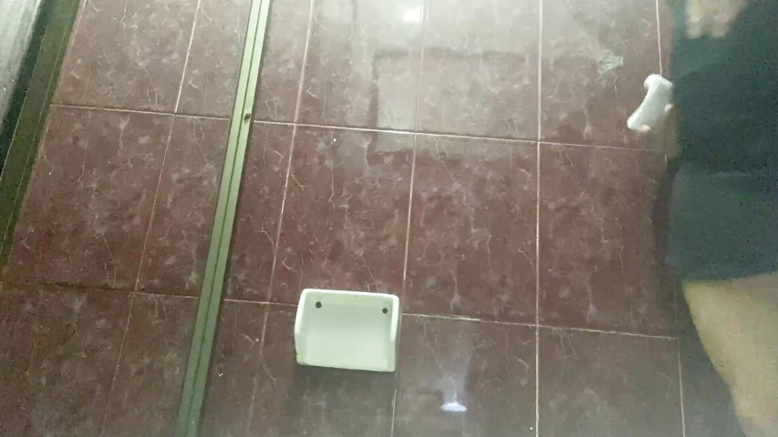 Irina Caught in the Bathroom Pissing