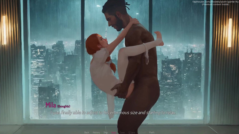 PORNGAME4U: प्यारी नौकरानी Mila को बड़े काले लंड (बड़े काले लंड) द्वारा जोरदार चोदा जाता है - mila ai - addont - porn game 4u द्वारा