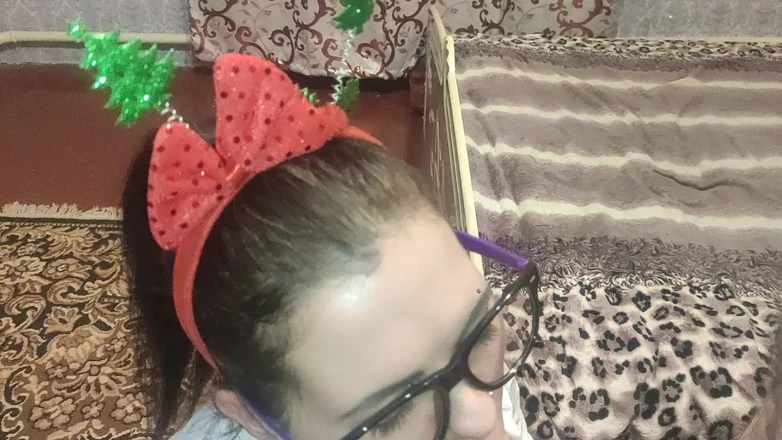 DirtyLubov: Snow Girl with Glasses