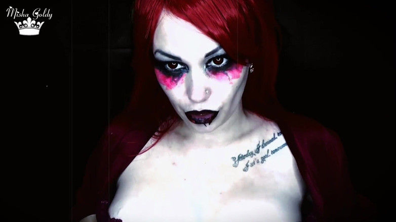 Goddess Misha Goldy: Cum Right in Mouth of Dangerous Demon and Become My...