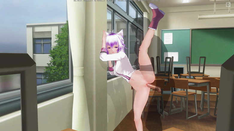H3DC: 3D HENTAI College girl fucked at the window in the...