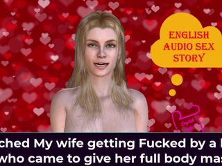 English audio sex story: J&#039;ai regardé ma femme se faire baiser par un black...