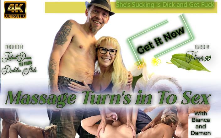 JadeandDamon: マッサージターンのセックス - 彼女はディックを吸ってファックを取得します