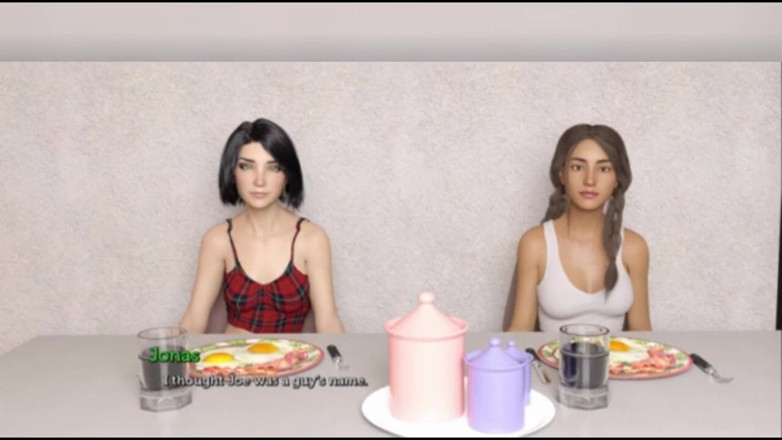 3DXXXTEEN2 Cartoon: Two girls named Hedwig and Angela. 3D porn cartoon sex