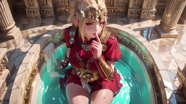 Tay Swift X: Nữ hoàng áo giáp đỏ! Nhìn trong hành lang La Mã, váy...