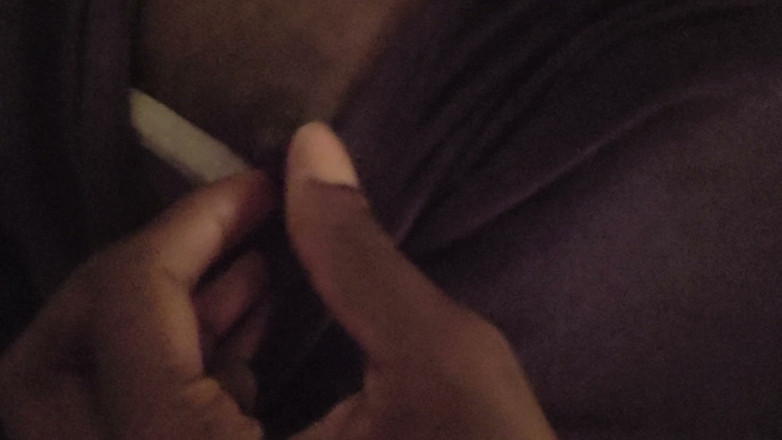 Roseblue2: Playing with My Nipple