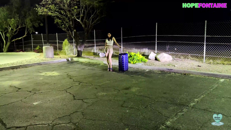 Hope Fontaine: Hope Fontaine Parking Lot Pick up