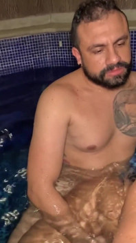 Motel Day with Pool - Loving Dirty Couple Fucking and Laughing